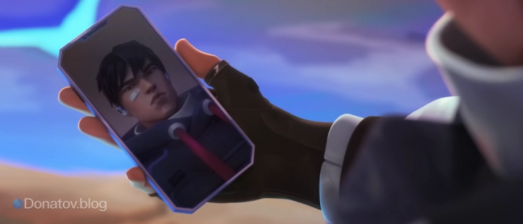 Иллюстрация из синематика Iso в Valorant