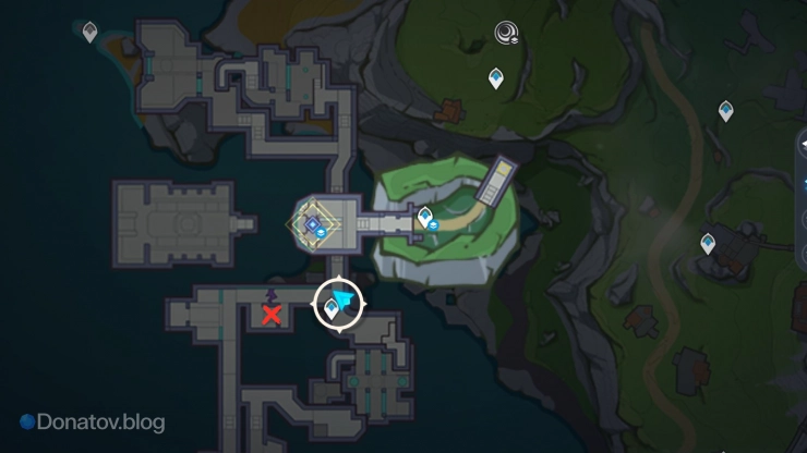 Местонахождение кристалла 175 на карте