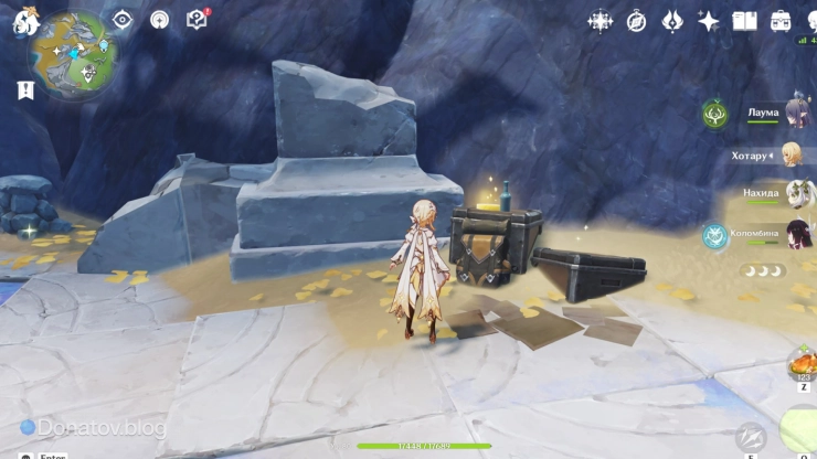 Лучистый кристалл 176 на ящике