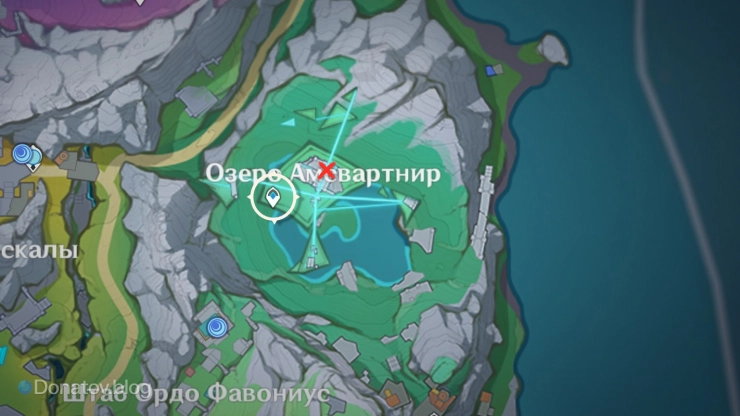 Местонахождение кристалла 173 на карте