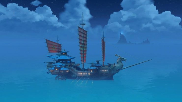 Квест «Осенний ветер, багряные листья: путь сквозь шторм» в Genshin Impact