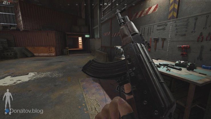 АКМ на стрельбище в Arena Breakout: Infinite