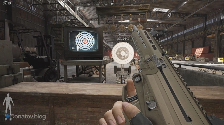 MDR на стрельбище в Arena Breakout: Infinite