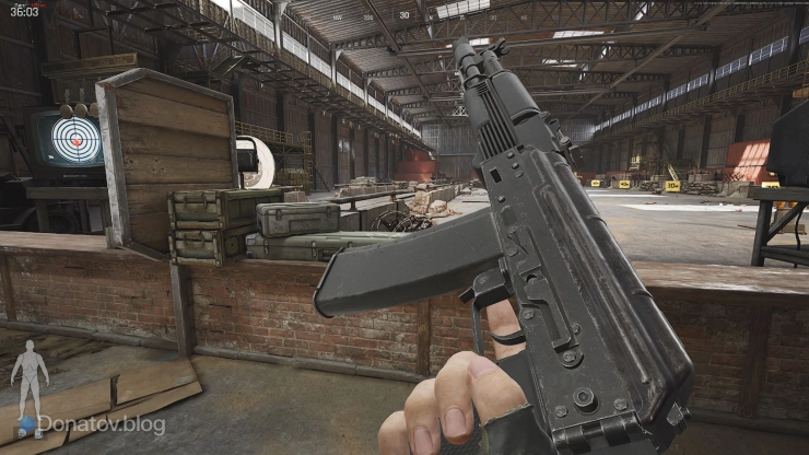 AK-102 на стрельбище в Arena Breakout: Infinite