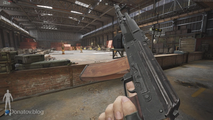 AK-74Н на стрельбище в Arena Breakout: Infinite