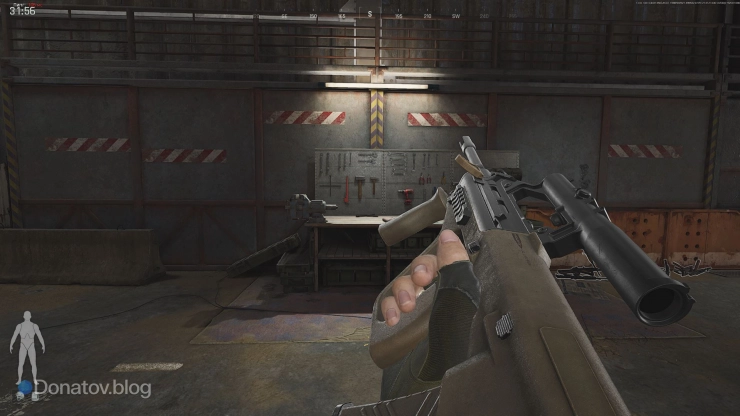 AUG на стрельбище в Arena Breakout: Infinite