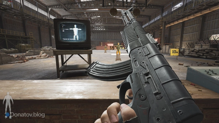 АЕК на стрельбище в Arena Breakout: Infinite