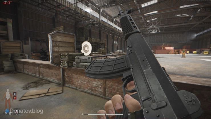 T03 на стрельбище в Arena Breakout: Infinite