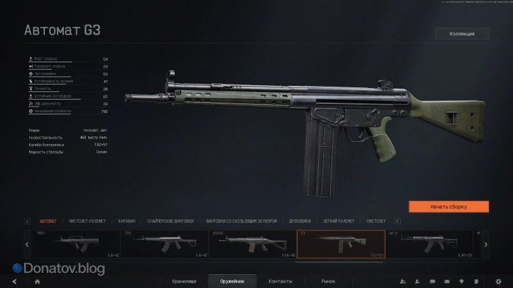 Параметры G3 в Arena Breakout: Infinite