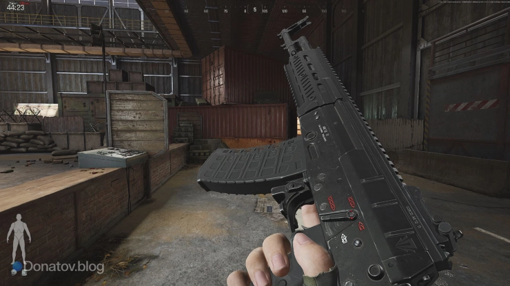 АК-12 на стрельбище в Arena Breakout: Infinite