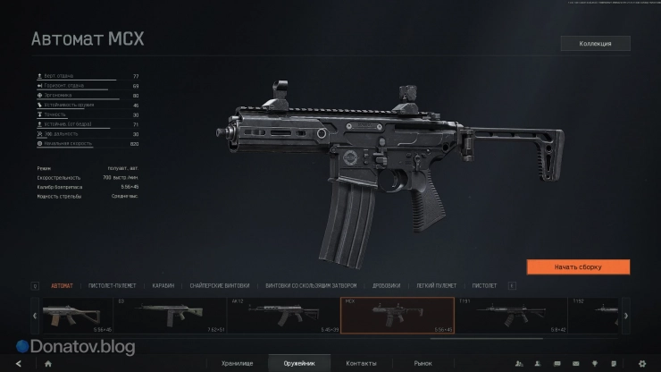 Параметры MCX в Arena Breakout: Infinite