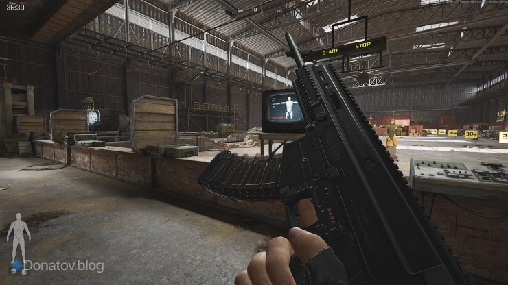 ZC807 на стрельбище в Arena Breakout: Infinite