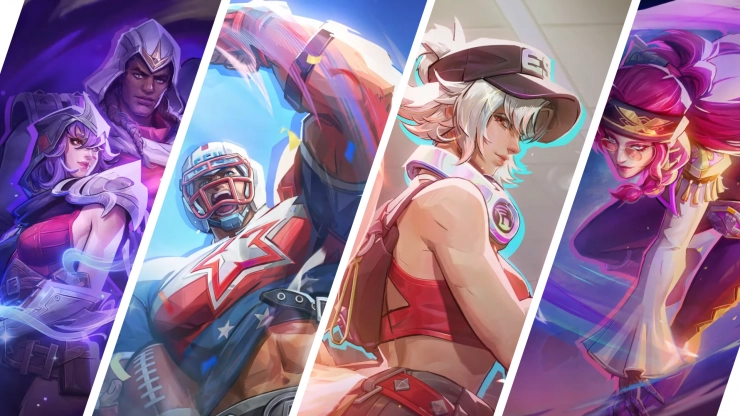 Облики магазина Marvel Rivals в марте: Псайлок, Плащ и Кинжал, Капитан Америка