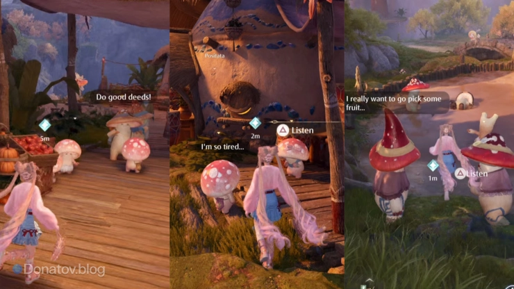 С кем нужно поговорить в квесте Grow Big and Strong