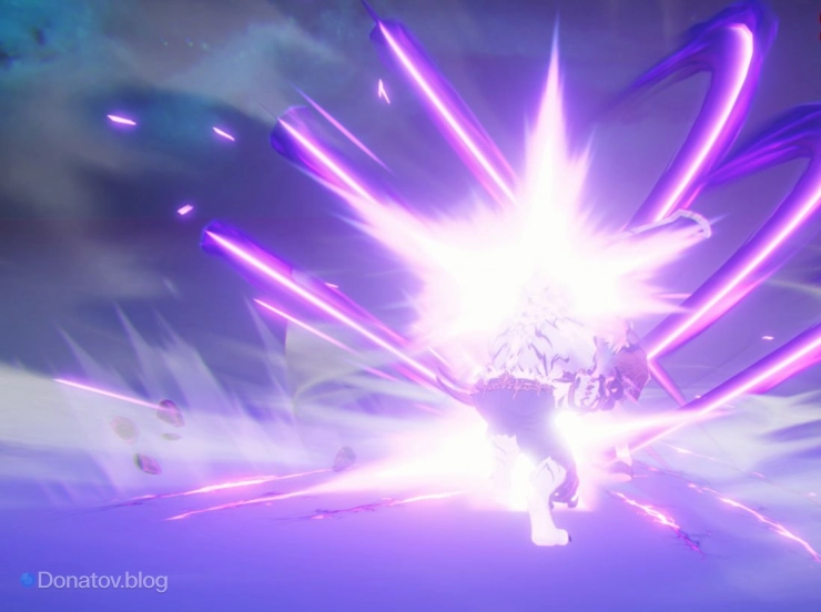 Пэк Юнхо «Белая грива» применяет навык «Бойня»