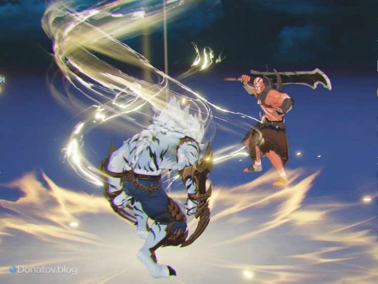 Пэк Юнхо «Белая грива» применяет «Инстинкт монстра»