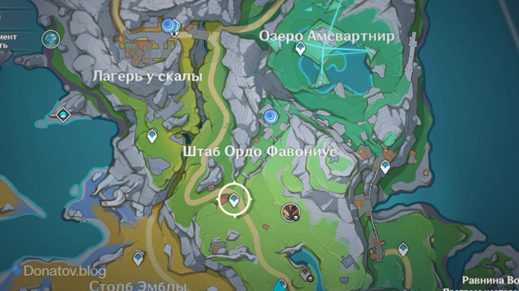 Телепорт на равнине Волногона