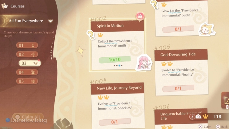 Страница Spirit in Motion