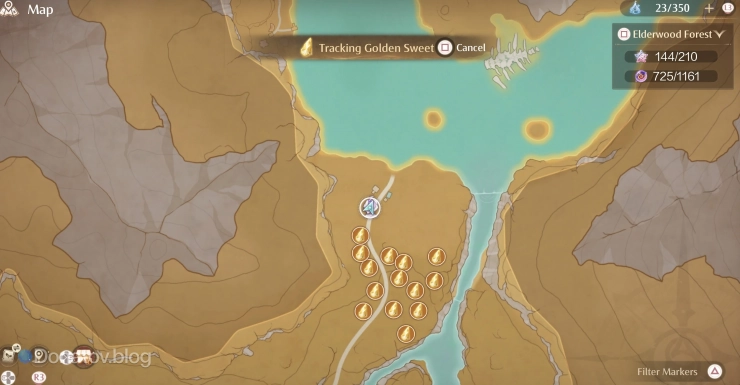 Где найти Golden Sweet в Infinity Nikki