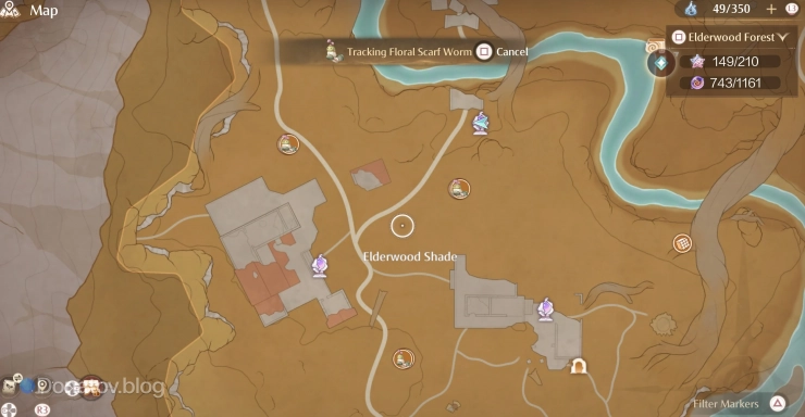 Где найти Floral Scarf Worm