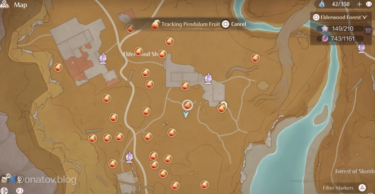 Pendulum Fruit в Infinity Nikki