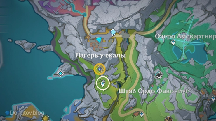 Телепорт за лагерем