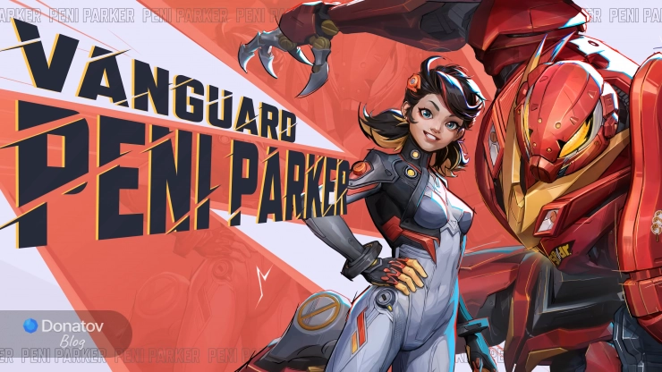 Персонаж Пени Паркер в игре Marvel Rivals