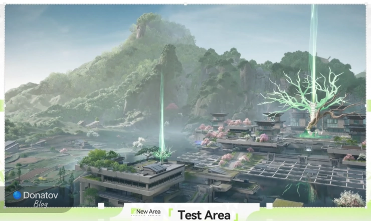 Новая локация «Test Area» в обновлении 1.2 Arknights: Endfield