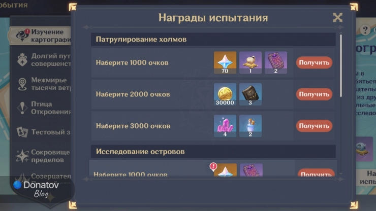 Награды события