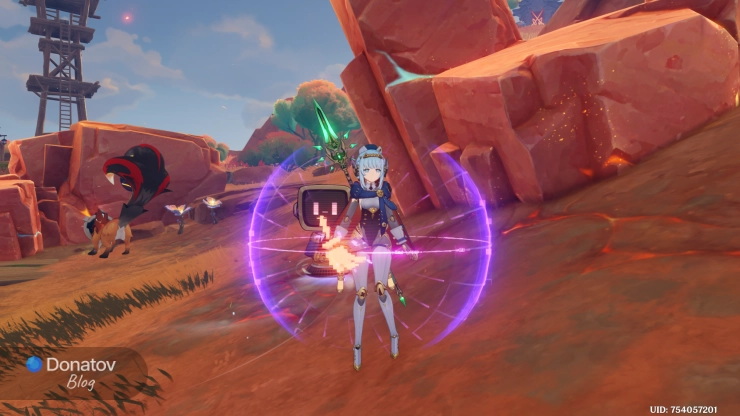 Термопанцирный горный хорь в Genshin Impact