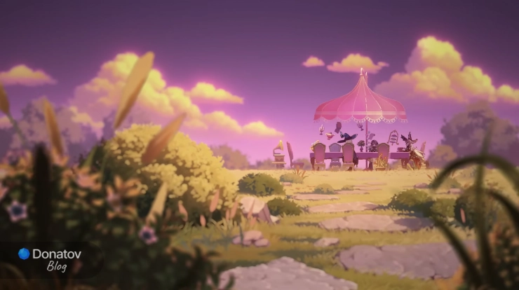 Чаепитие членов Ведьминого шабаша, создавших цикл заданий «Уроки ведьм»