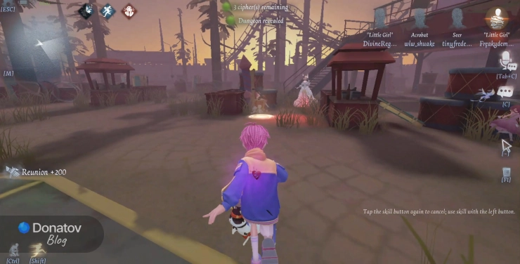 Майк Мортон убегает от охотника