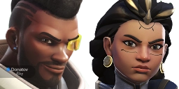 Иллари и Батист из Overwatch