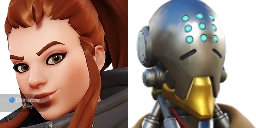 Бригитта и Дзеньятта из Overwatch