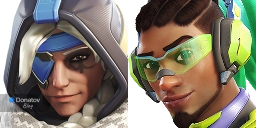 Ана и Лусио из Overwatch