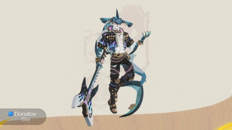 Харак в костюме «Колючая бездна»