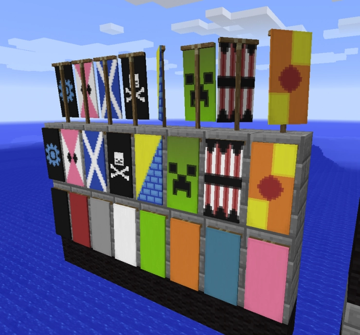 Как сделать флаг в Minecraft: полный гайд по дизайну, крафту и меткам