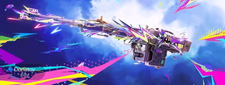 Облик на снайперскую винтовку AMR из трейлера образа «Мультивселенский детектив»