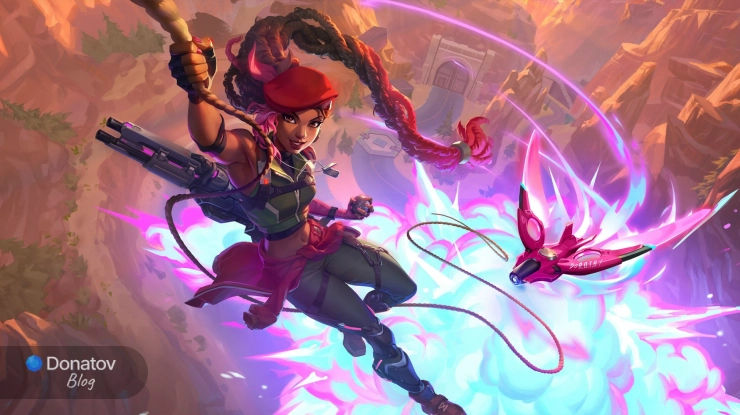 Официальный арт к выходу нового героя