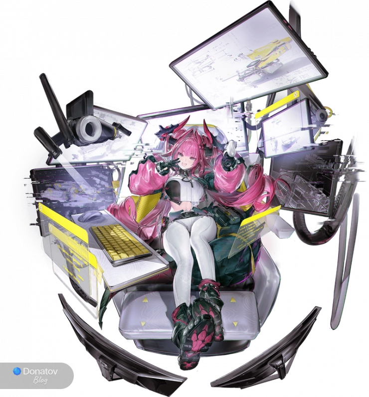 Ивонна из Arknights: Endfield