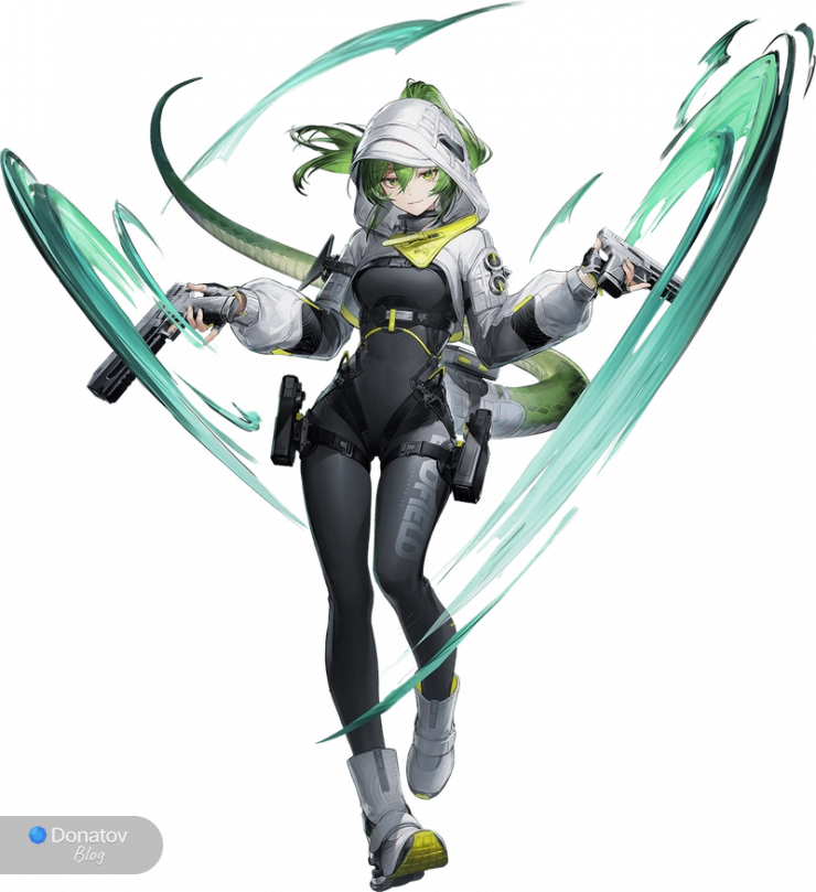 Флюорит из Arknights: Endfield