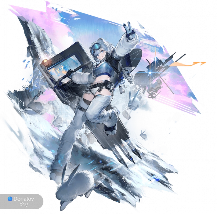 Светоснежка из Arknights: Endfield