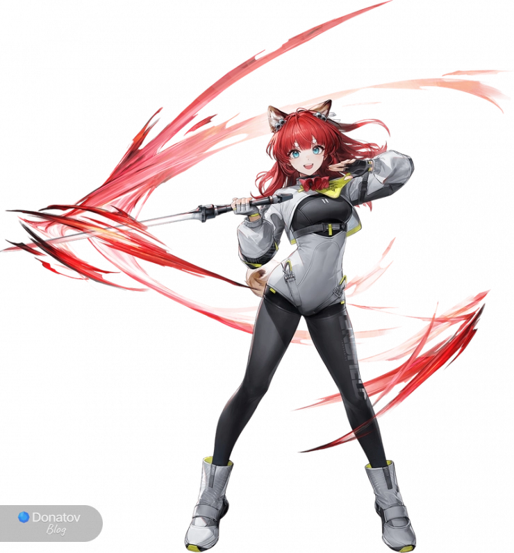 Акэкури из Arknights: Endfield