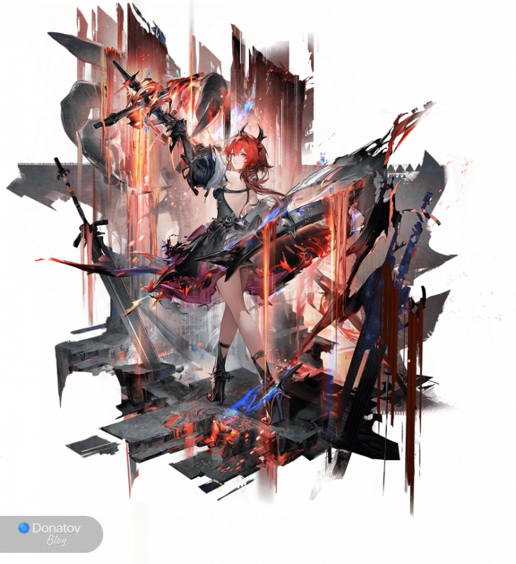 Лэватейн из Arknights: Endfield