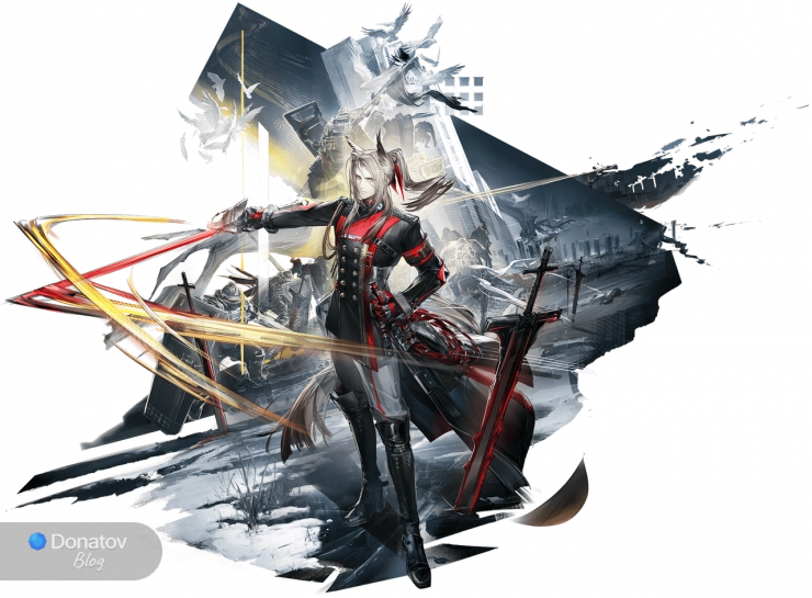 Пограничник из Arknights: Endfield