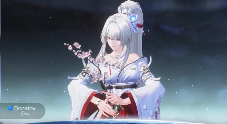 Аксессуар Хиюки Stillmind в версии 3.3 Wuthering Waves