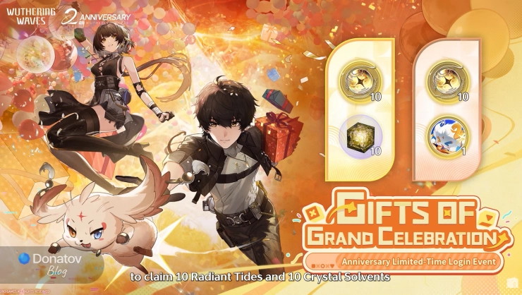 Логин ивент с бесплатными крутками в версии 3.3 Wuthering Waves