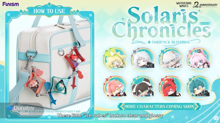 Блайндбоксы по игре Wuthering Waves: Solaris Chronicles — Toripack Blindbox