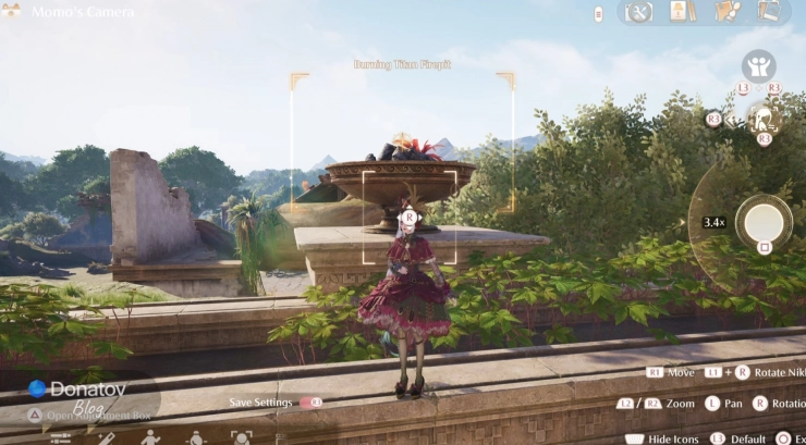 Как пройти Forced Perspective: Burning Titan Firepit