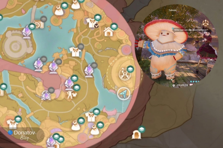 Где найти Forced Perspective: Giant Lollipop